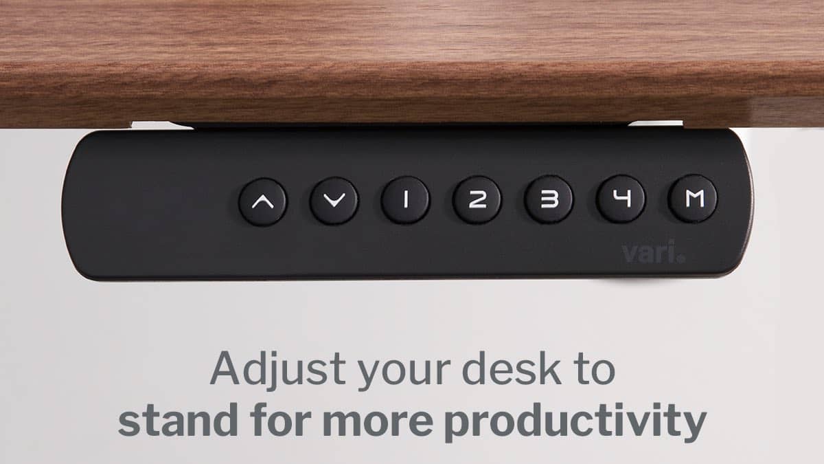 adjust your standing desk
