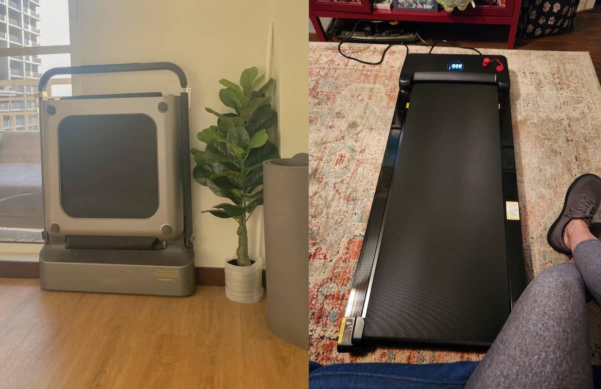 compact walking pad for small spaces